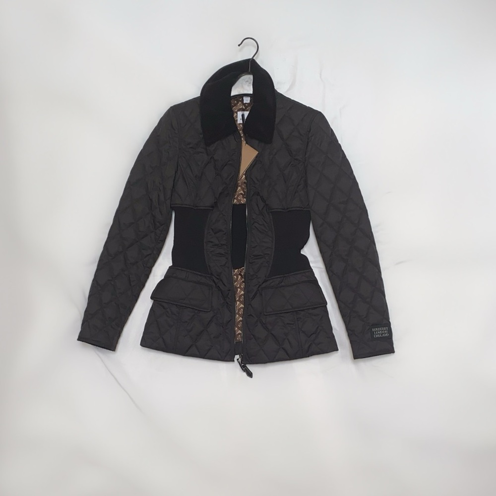 Burberry Pettaugh Diamond Quilted Jacket